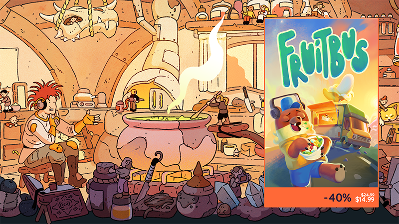Fruitbus Launches with Discount During Steam Autumn Sale