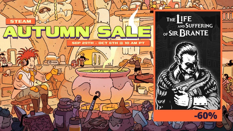 The Life and Suffering of Sir Brante: A Challenging Journey Begins with Autumn-Themed Discounts