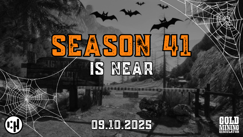 Gold Mining Simulator Announces Season #41 and Spooky Special Event