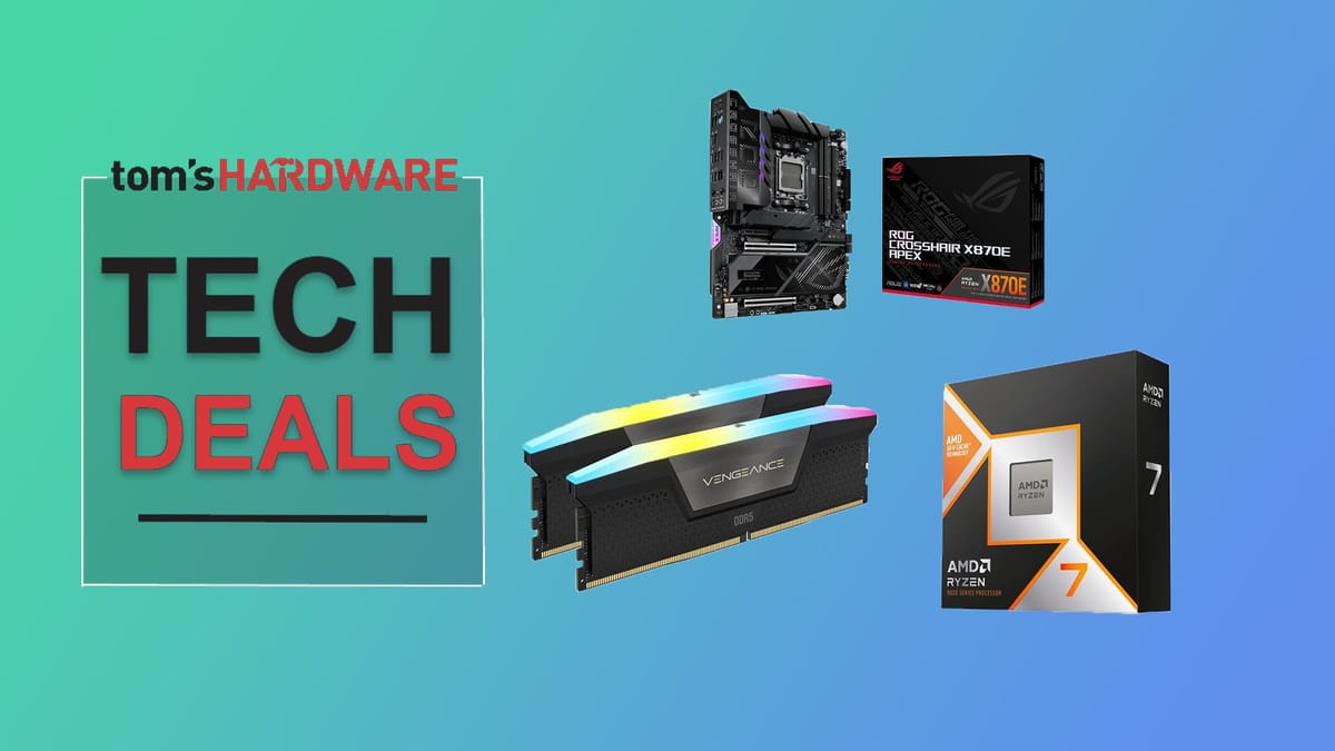 Newegg Bundle: AMD's Best Gaming CPU, Asus X870E, 32GB DDR5 for $1,120 - Save $478 and Get Free Gaming Mouse