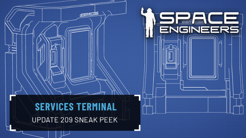 Space Engineers Unveils 1.209 Update with Modernized Economy and New Services Terminal