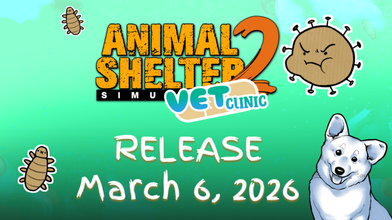 Animal Shelter - New Release and Vet Clinic DLC Announcement