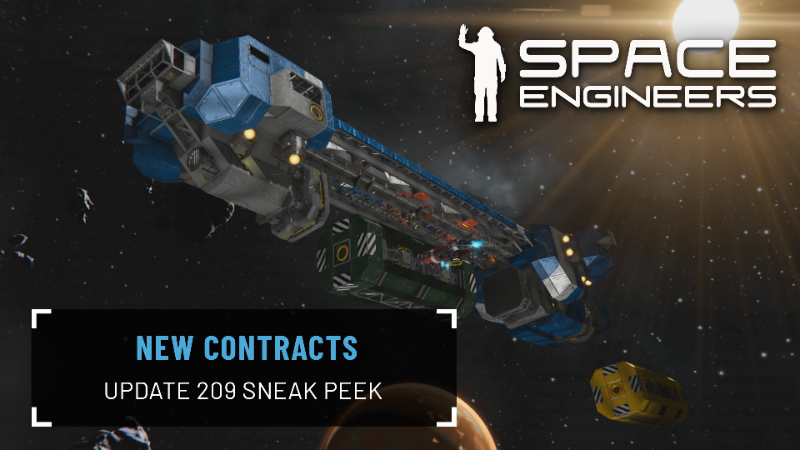 Space Engineers 1.209 Update Introduces New Contract Types and Modernized NPC Grids