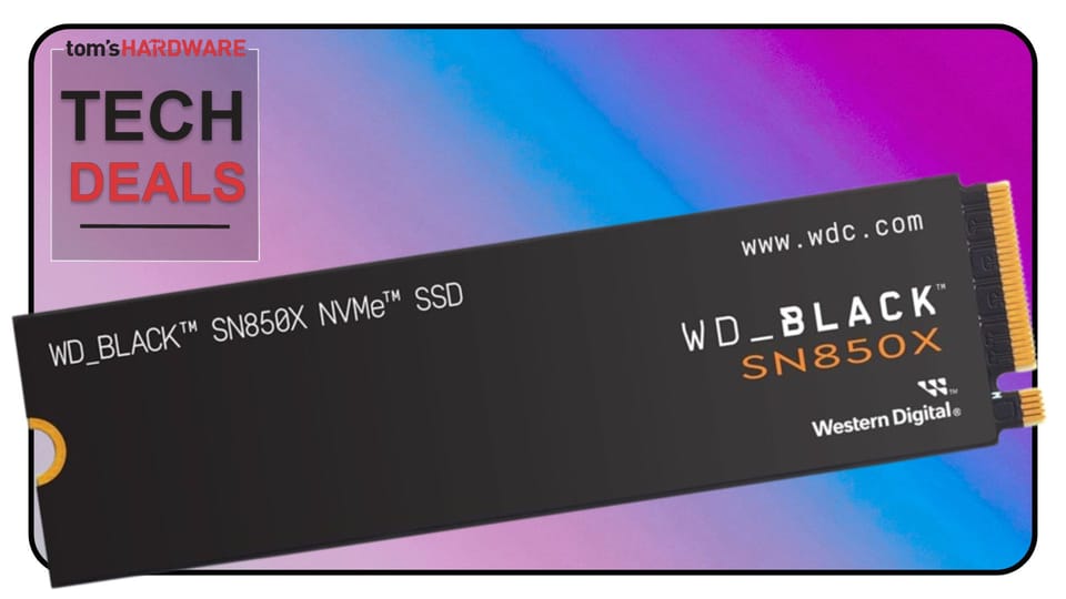 Slot an 8TB WD Black SN850X into your PC at its lowest-ever price of $539