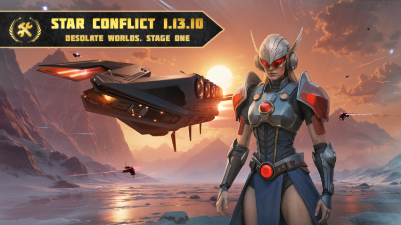 Star Conflict Introduces Desolate Worlds Event and Enhanced Features