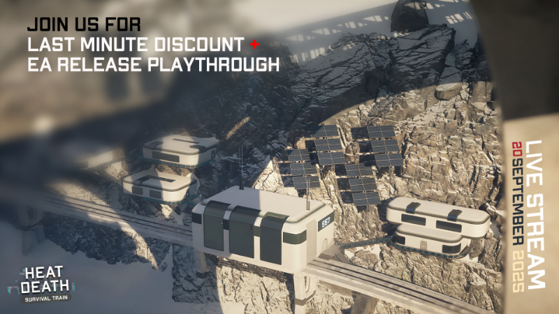 Heat Death: Survival Train Announces Major Update with Discounts