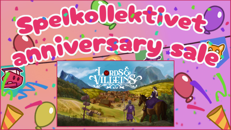 Lords and Villeins New Release: Enjoy Discounts on Spelkollektivet's MEGA Bundle
