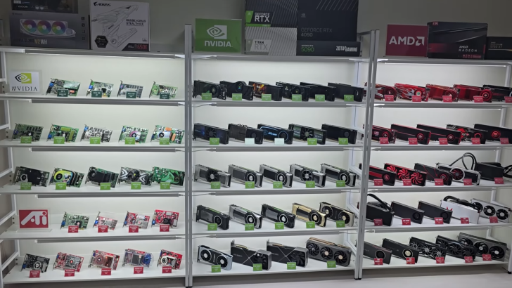 Hardcore Collector Unveils the Ultimate 'GPU Gallery,' From the First AMD and NVIDIA GPUs to the Latest - Three Decades of Progress