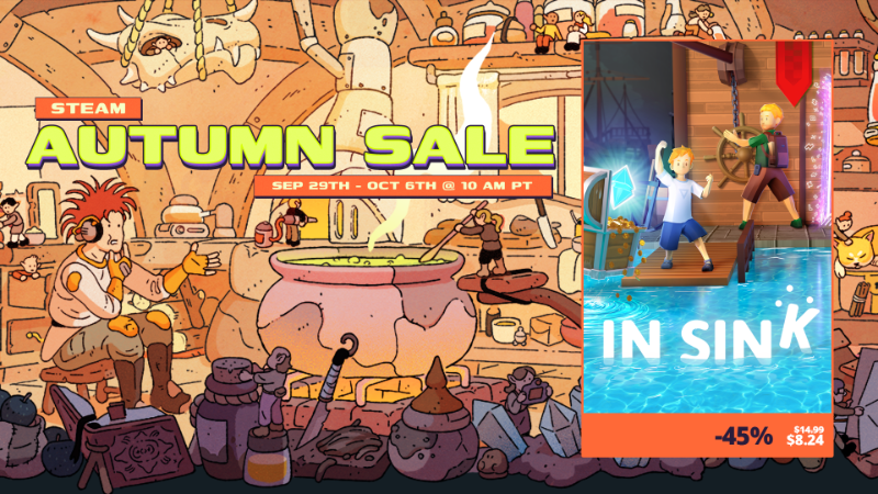 In Sink Announces New Release with Autumn Sale and Cozy Puzzle Celebration