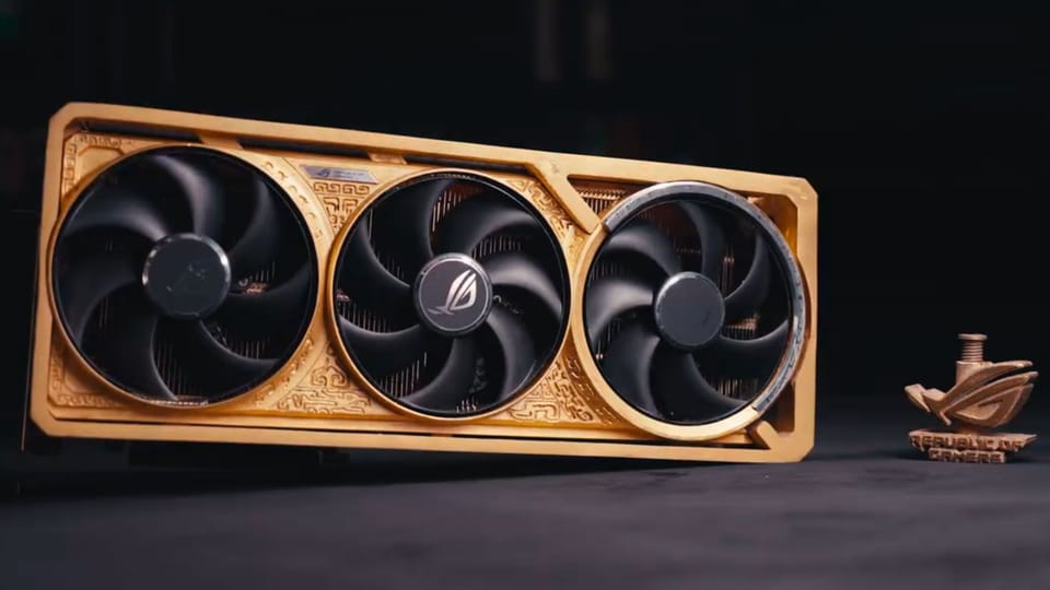 $500,000 ROG Astral RTX 5090D: The World's Most Expensive GPU Made from Pure Gold