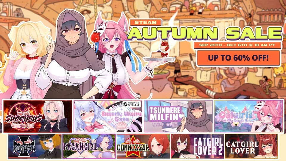 My Cute Commissar: New Release and Steam Autumn Sale Discounts Announced