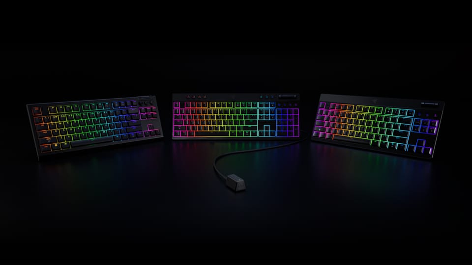 Razer Expands Wireless 4000Hz HyperPolling Technology to Three More Keyboards