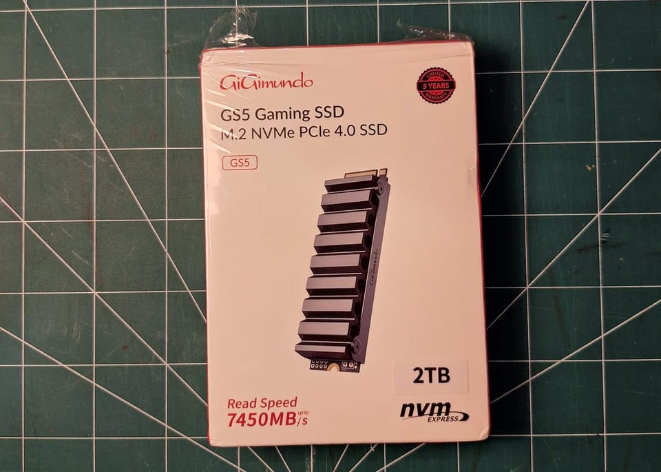 GiGimundo GS5 2TB Gen4 SSD Review with Heatsink - Great Value & Solid Performance [Exclusive 20% Off Discount Code]