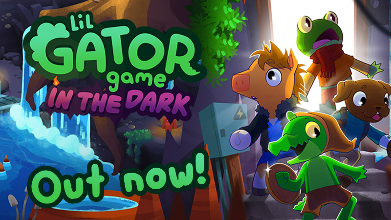 Lil Gator Game - "In the Dark" DLC Launch with 30% Discount