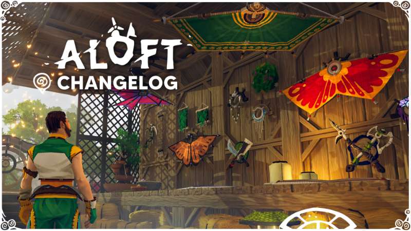 Aloft New Release: Expanded Glider Customisation and Island Creator Updates